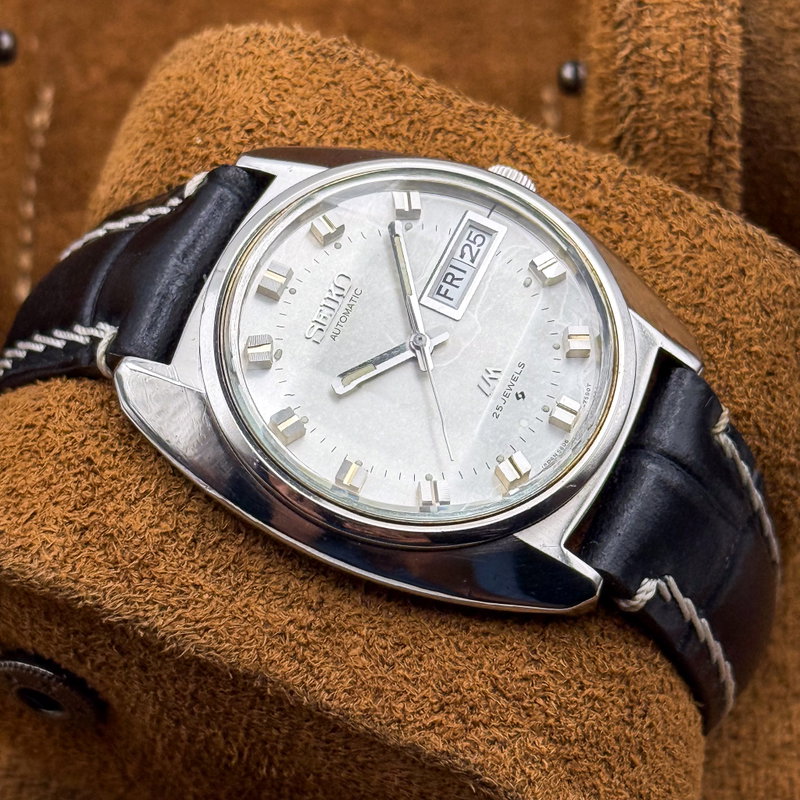 Seiko Seiko - Lord Matic "Gradient Snow Sunburst" [Near-Mint] 懐律 (Kairitsu) – Rhythm of the Past - No Reserve Price - 5606-7230 - Men - 1972 vintage watch - image 11