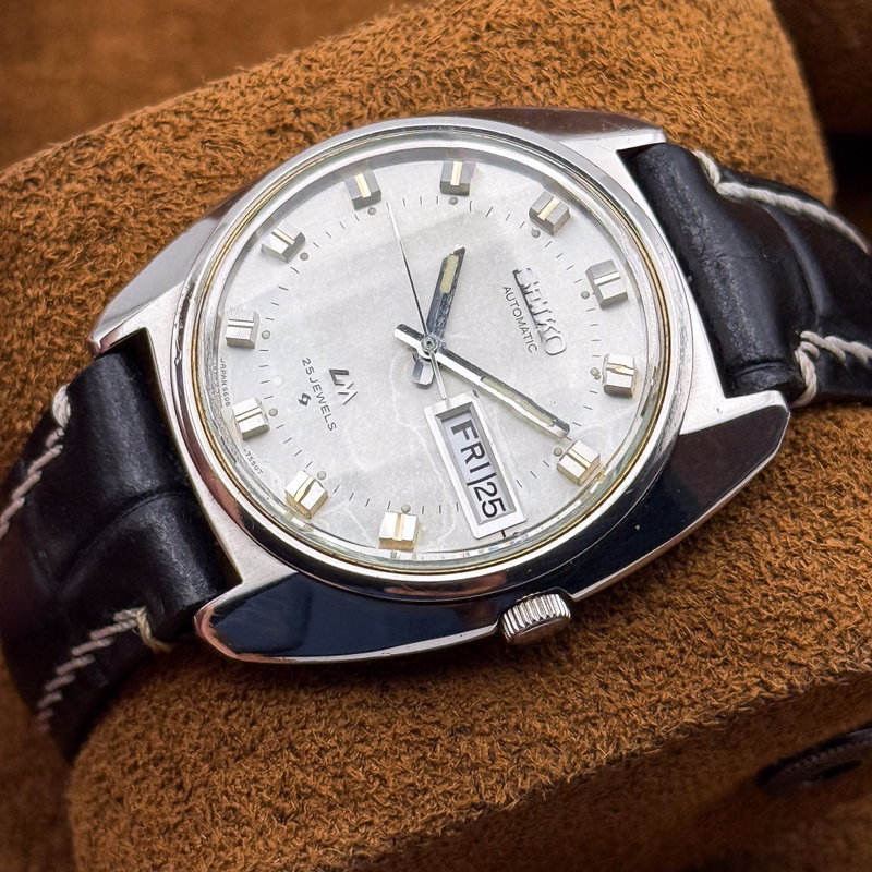 Seiko Seiko - Lord Matic "Gradient Snow Sunburst" [Near-Mint] 懐律 (Kairitsu) – Rhythm of the Past - No Reserve Price - 5606-7230 - Men - 1972 vintage watch - image 12