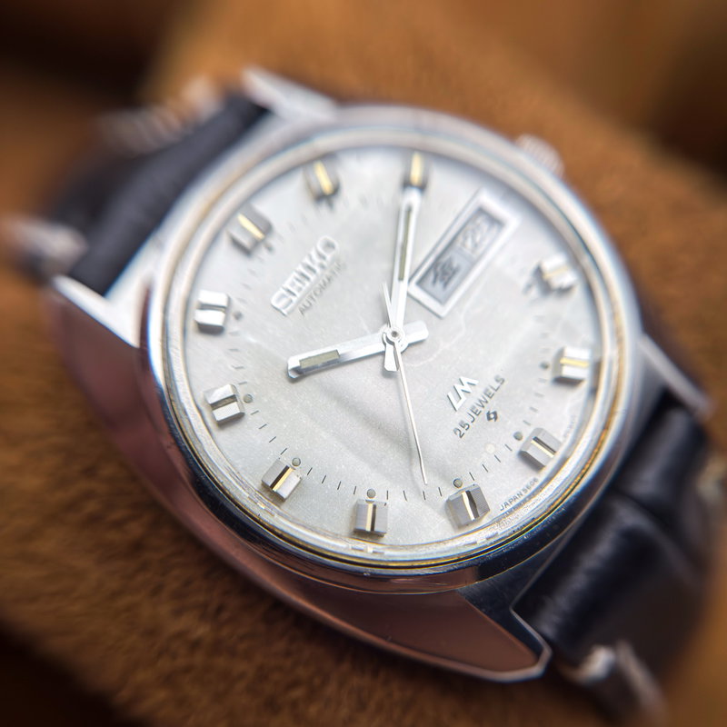 Seiko Seiko - Lord Matic "Gradient Snow Sunburst" [Near-Mint] 懐律 (Kairitsu) – Rhythm of the Past - No Reserve Price - 5606-7230 - Men - 1972 vintage watch - image 15