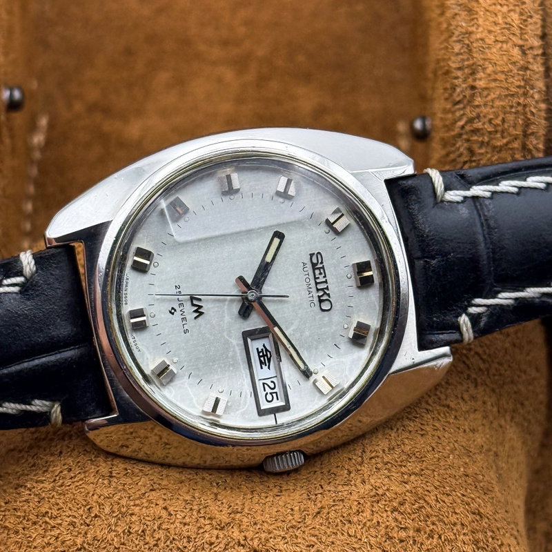 Seiko Seiko - Lord Matic "Gradient Snow Sunburst" [Near-Mint] 懐律 (Kairitsu) – Rhythm of the Past - No Reserve Price - 5606-7230 - Men - 1972 vintage watch - image 17