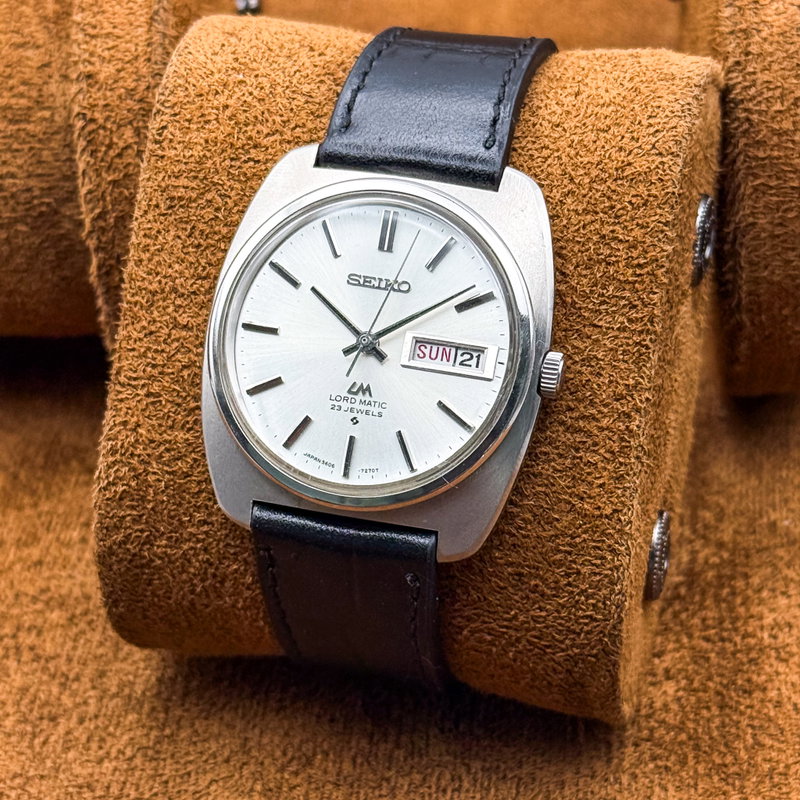Seiko Seiko - Lord Matic [Near-Mint] 静輝 – Seiki – Quiet Radiance - No reserve price - 5606-7130 - Men - 1979 vintage watch - image 15