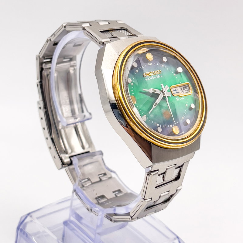 Seiko Seiko - Advan "Gradient Sunburst" 輝模 (Kimō) – Radiant Form - No reserve price - 7019-7300 - Men - 1973 vintage watch - image 5