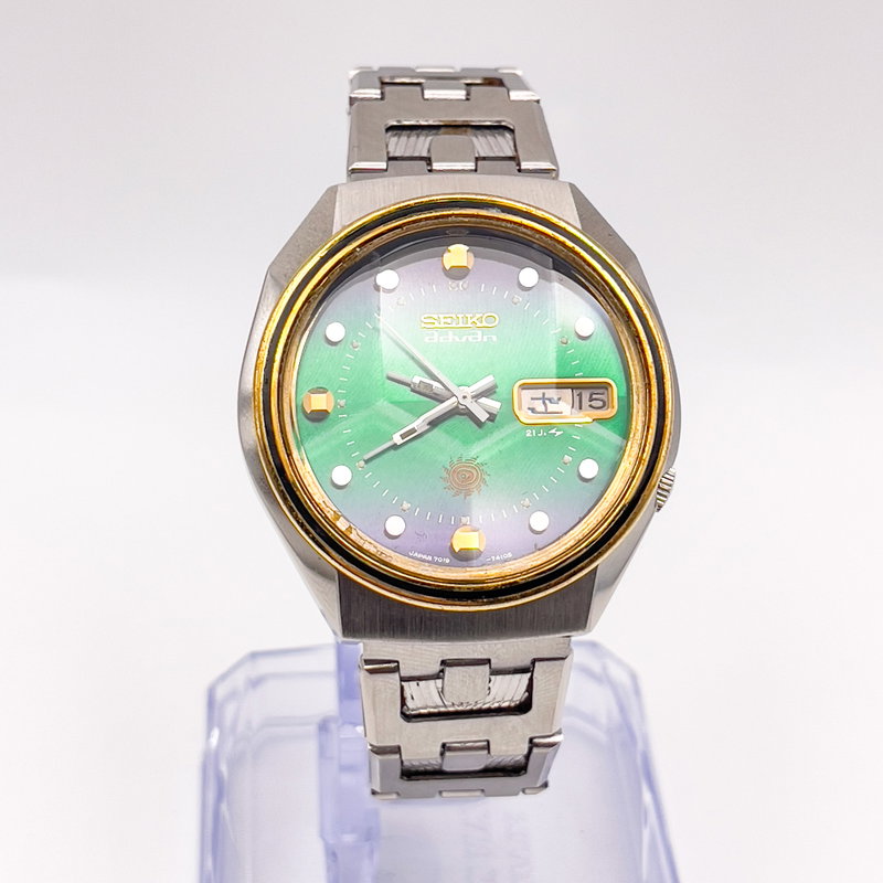 Seiko Seiko - Advan "Gradient Sunburst" 輝模 (Kimō) – Radiant Form - No reserve price - 7019-7300 - Men - 1973 vintage watch - image 2