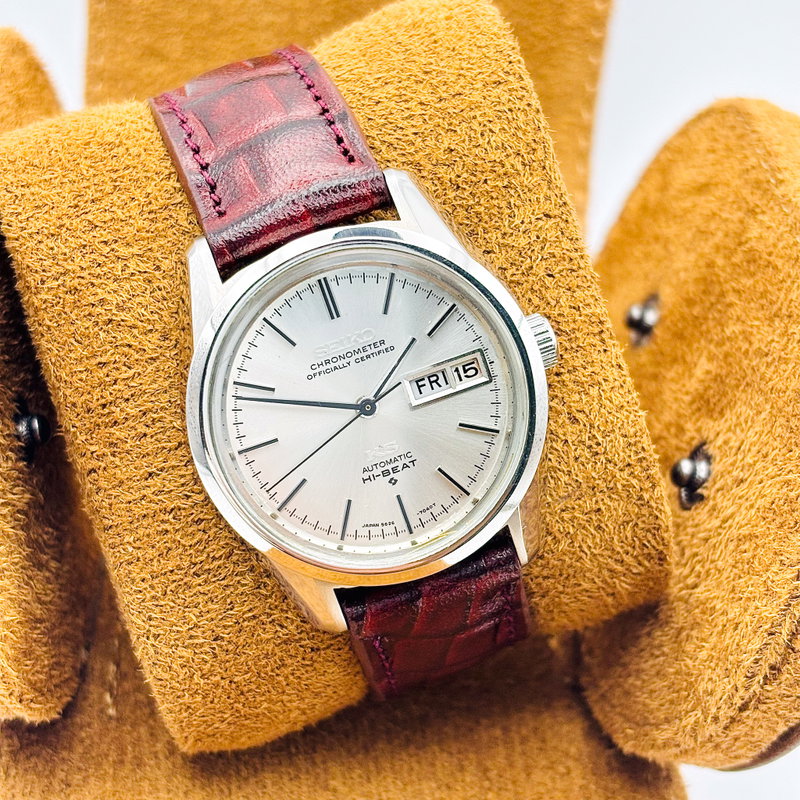 Seiko Seiko - King Seiko Chronometer Hi-Beat [Near-Mint] 皇霊 (Kōrei) – Imperial Spirit - 5626-7040 - Men - 1970 vintage watch - image 8