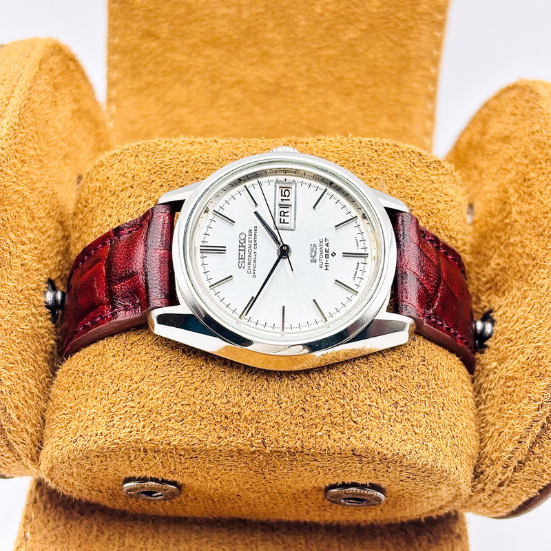 Seiko Seiko - King Seiko Chronometer Hi-Beat [Near-Mint] 皇霊 (Kōrei) – Imperial Spirit - 5626-7040 - Men - 1970 vintage watch - image 11