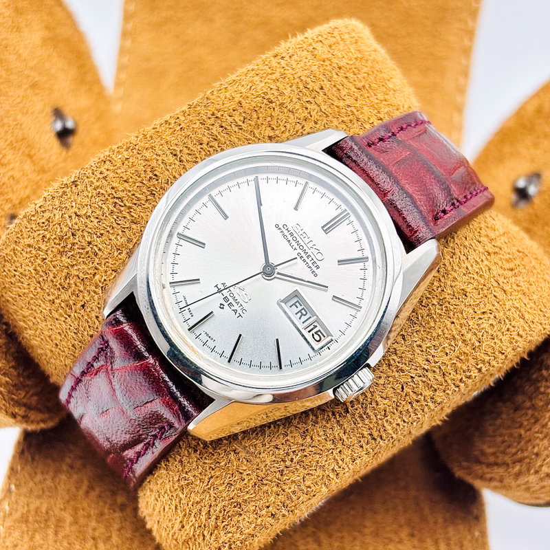 Seiko Seiko - King Seiko Chronometer Hi-Beat [Near-Mint] 皇霊 (Kōrei) – Imperial Spirit - 5626-7040 - Men - 1970 vintage watch - image 12