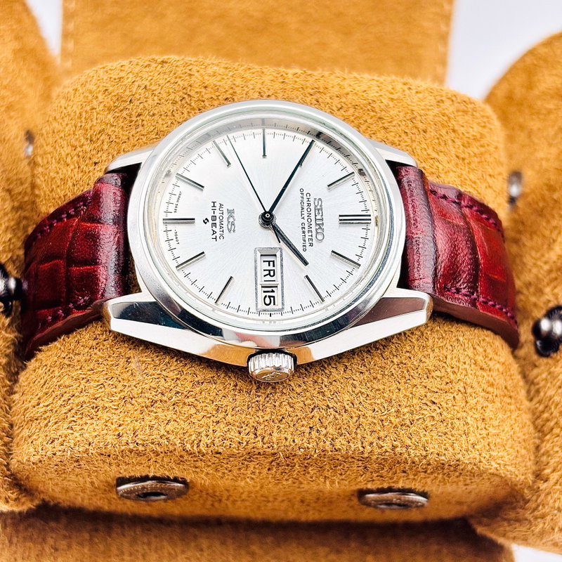 Seiko Seiko - King Seiko Chronometer Hi-Beat [Near-Mint] 皇霊 (Kōrei) – Imperial Spirit - 5626-7040 - Men - 1970 vintage watch - image 14