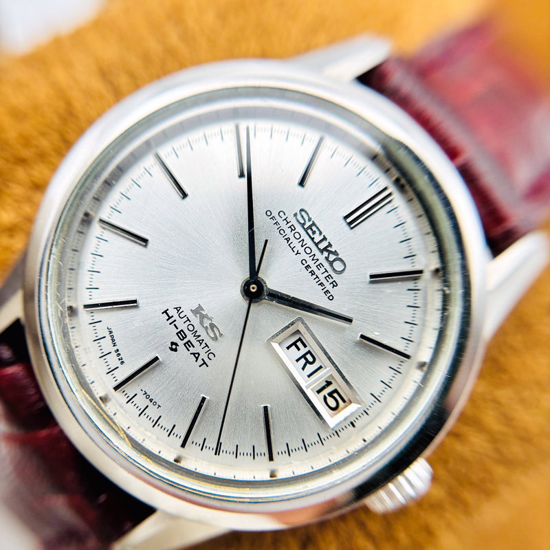 Seiko Seiko - King Seiko Chronometer Hi-Beat [Near-Mint] 皇霊 (Kōrei) – Imperial Spirit - 5626-7040 - Men - 1970 vintage watch - image 15