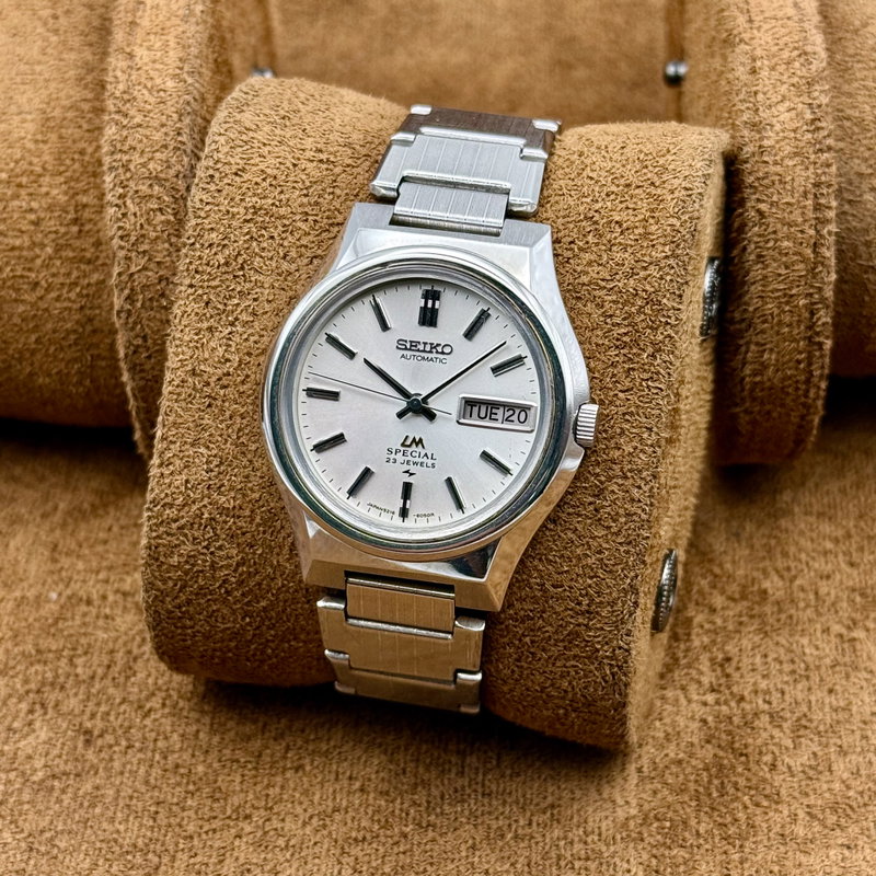 Seiko Seiko - LM Special 貴銀 (Kigin) – Noble Silver - No Reserve Price - 5216-6040 - Men - 1974 vintage watch - image 4