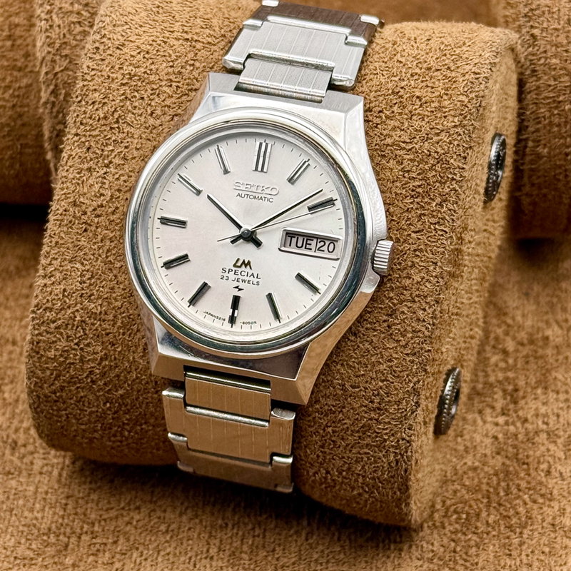 Seiko Seiko - LM Special 貴銀 (Kigin) – Noble Silver - No Reserve Price - 5216-6040 - Men - 1974 vintage watch - image 8
