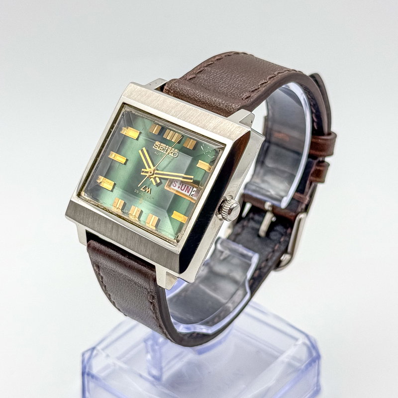Seiko Seiko - Lord Matic "Gradient Emerald Sunburst" 皇光 (Kōkō) – Imperial Light - No reserve price - 5606-5080 - Men - 1972 vintage watch - image 2