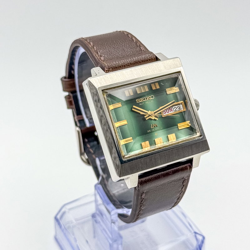 Seiko Seiko - Lord Matic "Gradient Emerald Sunburst" 皇光 (Kōkō) – Imperial Light - No reserve price - 5606-5080 - Men - 1972 vintage watch - image 3