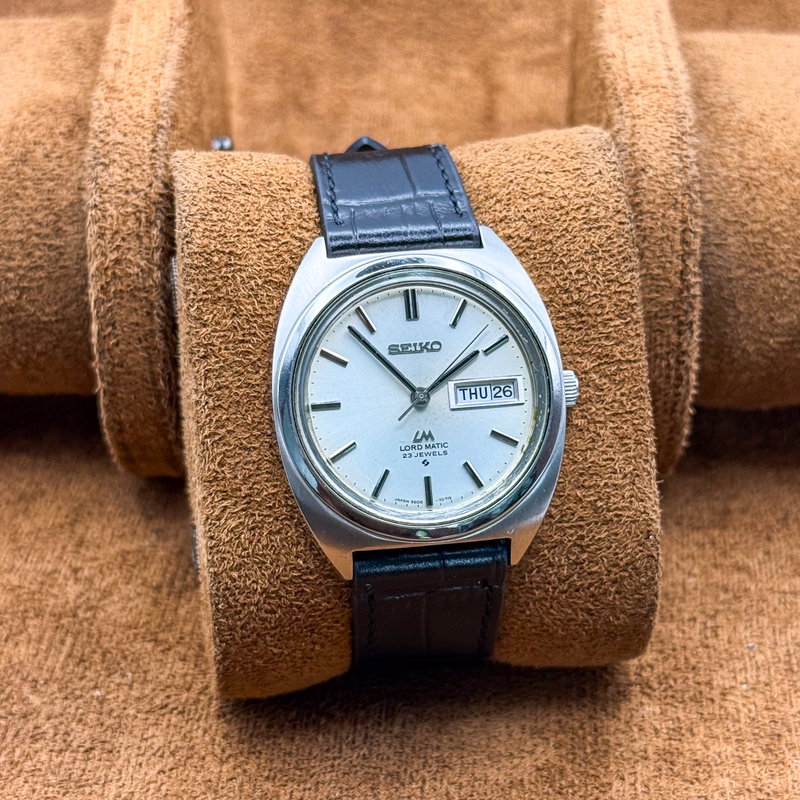 Seiko Seiko - Lord Matic 雪影 – Yukikage – Snow Shadow - No reserve price - 5606-7140 - Men - 1971 vintage watch - image 11