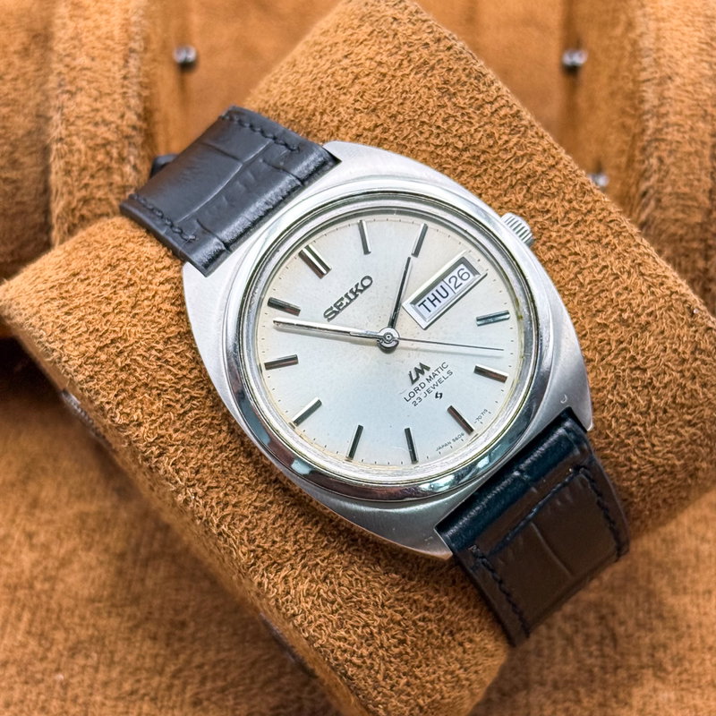 Seiko Seiko - Lord Matic 雪影 – Yukikage – Snow Shadow - No reserve price - 5606-7140 - Men - 1971 vintage watch - image 13