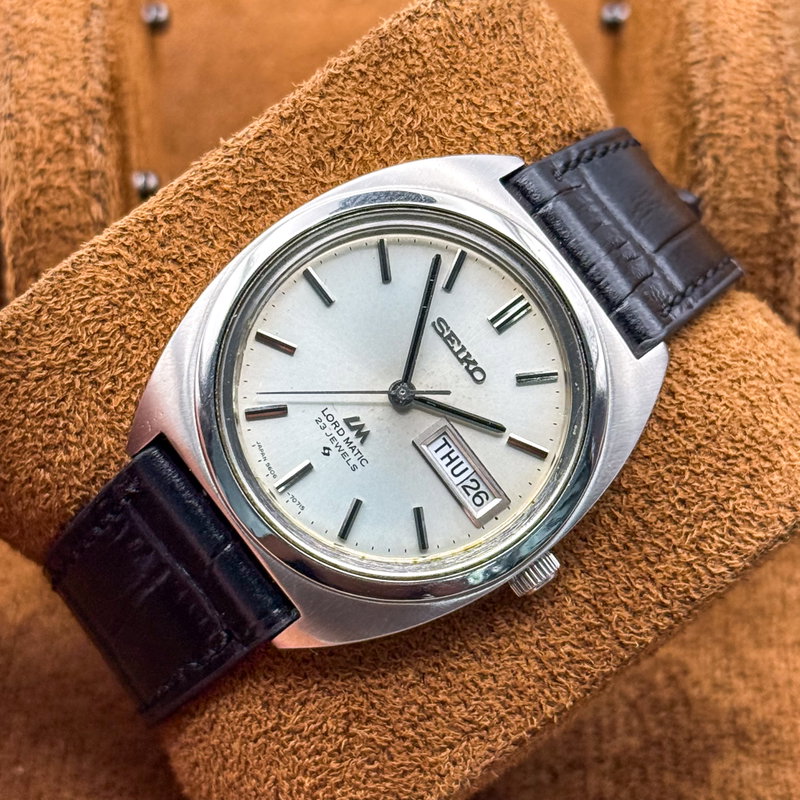 Seiko Seiko - Lord Matic 雪影 – Yukikage – Snow Shadow - No reserve price - 5606-7140 - Men - 1971 vintage watch - image 15