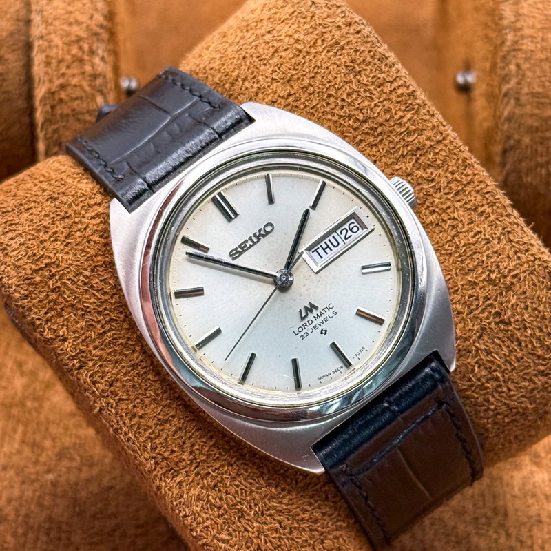 Seiko Seiko - Lord Matic 雪影 – Yukikage – Snow Shadow - No reserve price - 5606-7140 - Men - 1971 vintage watch - image 16