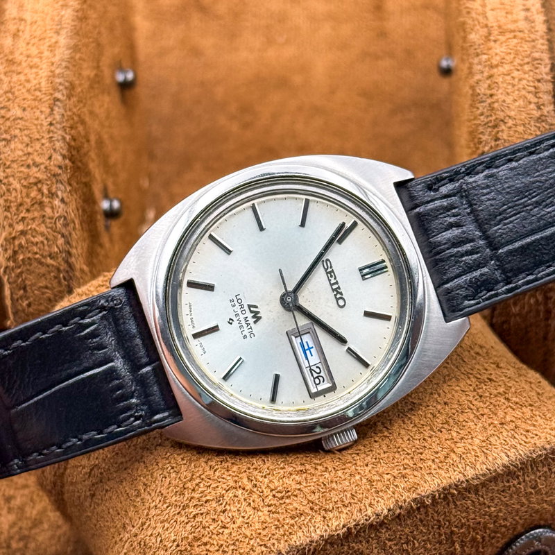 Seiko Seiko - Lord Matic 雪影 – Yukikage – Snow Shadow - No reserve price - 5606-7140 - Men - 1971 vintage watch - image 17