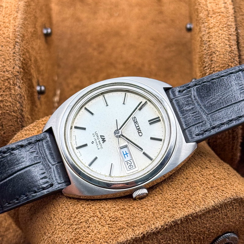 Seiko Seiko - Lord Matic 雪影 – Yukikage – Snow Shadow - No reserve price - 5606-7140 - Men - 1971 vintage watch - image 18