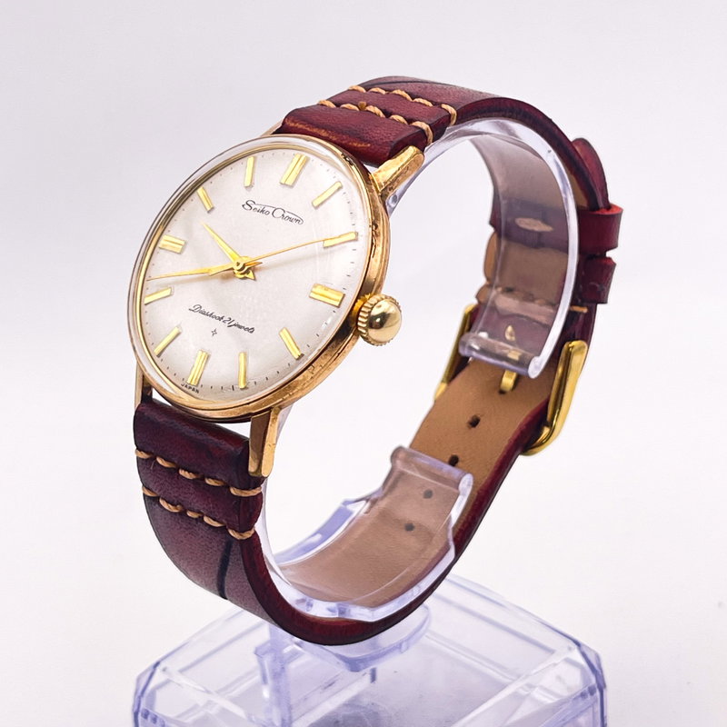 Seiko Seiko - Crown "Gold-Filled" ["Serviced"] 王道 (Ōdō) – The King’s Path - Ingen mindstepris - J14085 - Men - 1963 vintage watch - image 2