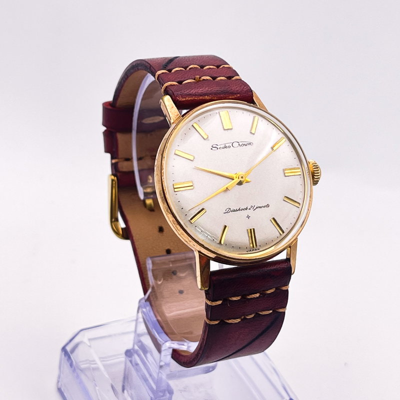 Seiko Seiko - Crown "Gold-Filled" ["Serviced"] 王道 (Ōdō) – The King’s Path - Ingen mindstepris - J14085 - Men - 1963 vintage watch - image 3