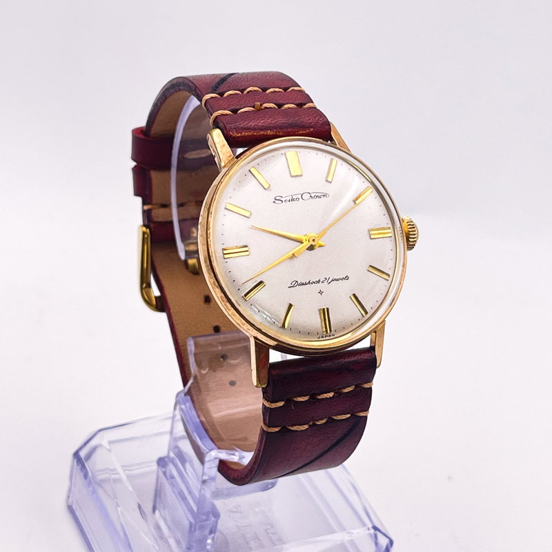Seiko Seiko - Crown "Gold-Filled" ["Serviced"] 王道 (Ōdō) – The King’s Path - Ingen mindstepris - J14085 - Men - 1963 vintage watch - image 4