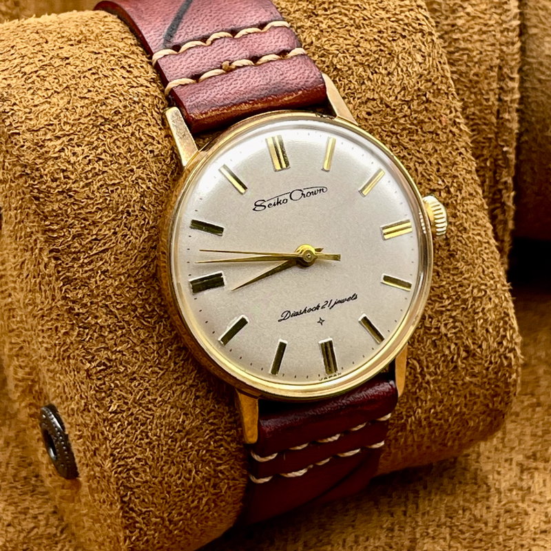 Seiko Seiko - Crown "Gold-Filled" ["Serviced"] 王道 (Ōdō) – The King’s Path - Ingen mindstepris - J14085 - Men - 1963 vintage watch - image 12