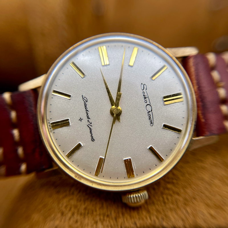 Seiko Seiko - Crown "Gold-Filled" ["Serviced"] 王道 (Ōdō) – The King’s Path - Ingen mindstepris - J14085 - Men - 1963 vintage watch - image 21