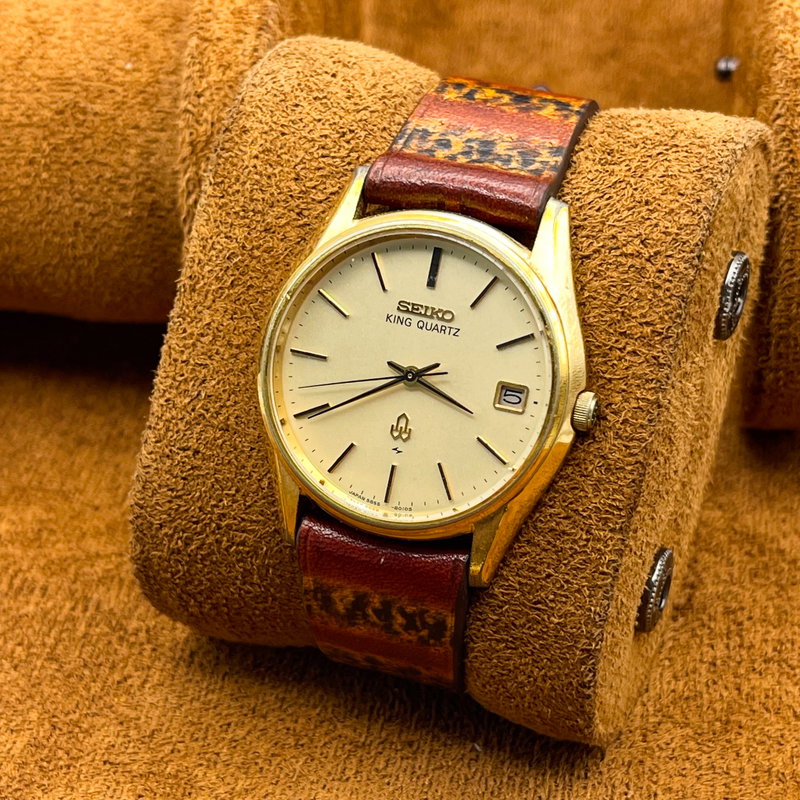 Seiko Seiko - King Quartz 時渦 (Tokuwa) – Time Vortex - No Reserve Price - 5855-8010 - Men - 1977 vintage watch - image 3