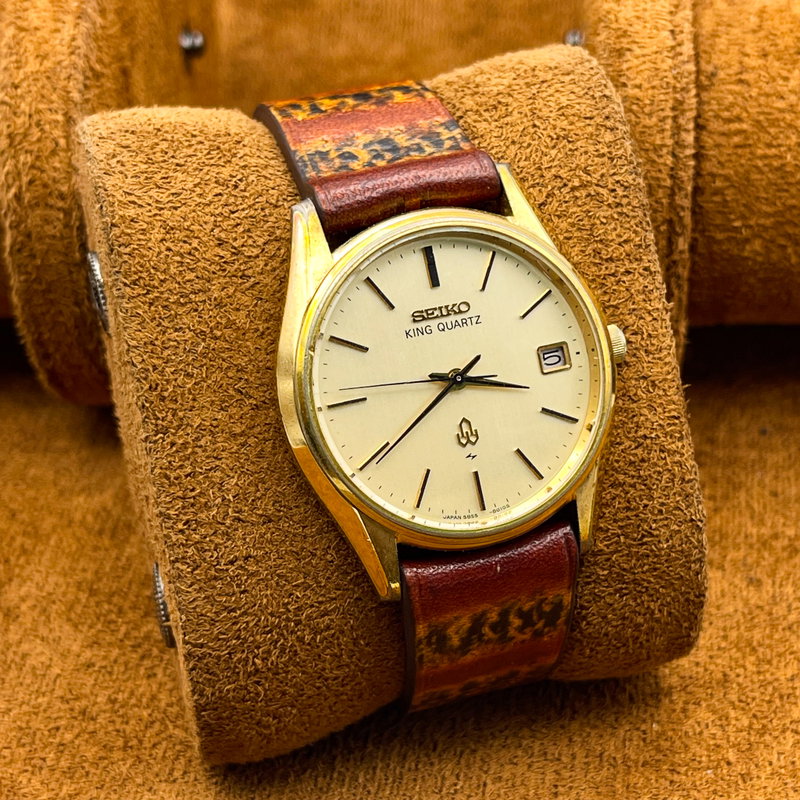 Seiko Seiko - King Quartz 時渦 (Tokuwa) – Time Vortex - No Reserve Price - 5855-8010 - Men - 1977 vintage watch - image 4