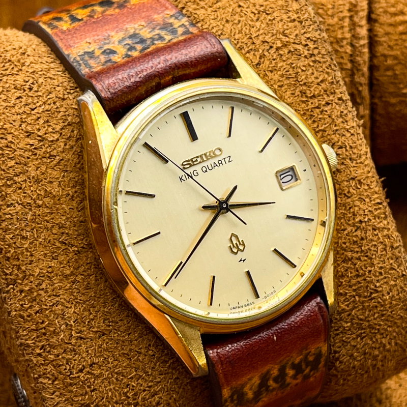 Seiko Seiko - King Quartz 時渦 (Tokuwa) – Time Vortex - No Reserve Price - 5855-8010 - Men - 1977 vintage watch - image 6