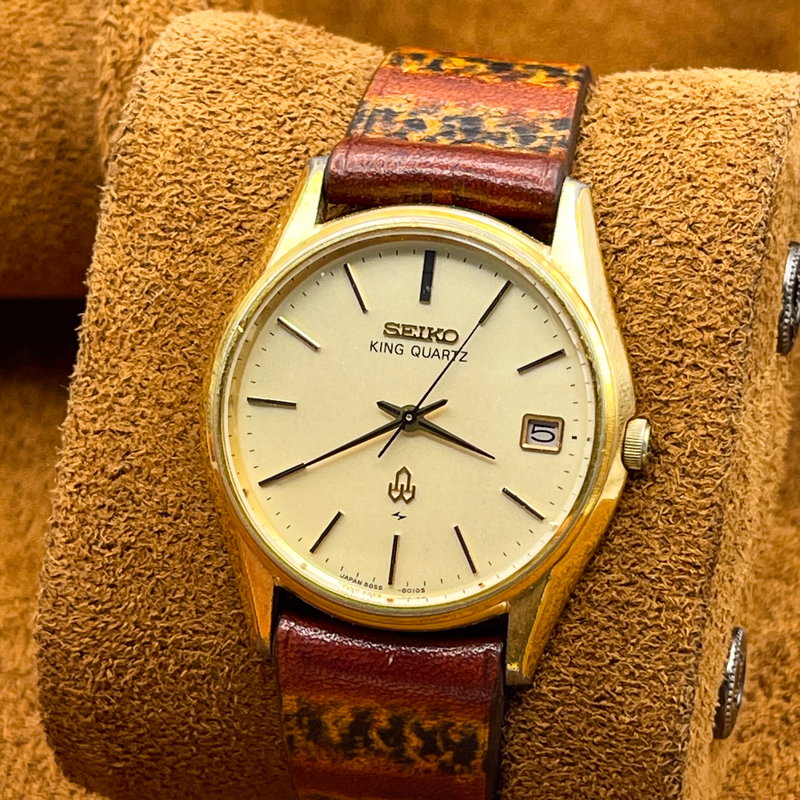 Seiko Seiko - King Quartz 時渦 (Tokuwa) – Time Vortex - No Reserve Price - 5855-8010 - Men - 1977 vintage watch - image 9