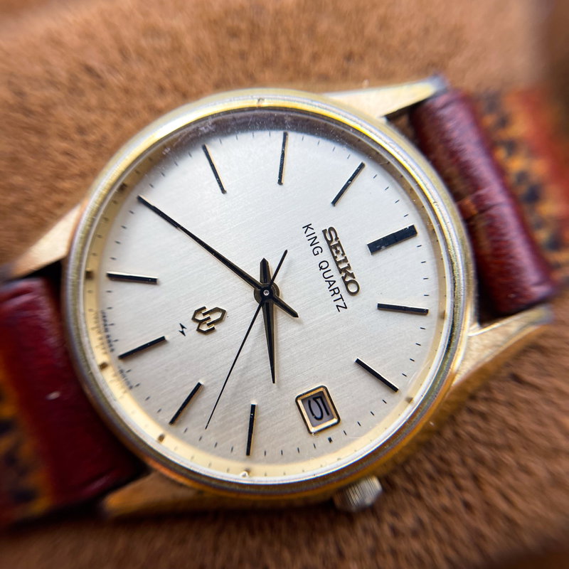 Seiko Seiko - King Quartz 時渦 (Tokuwa) – Time Vortex - No Reserve Price - 5855-8010 - Men - 1977 vintage watch - image 10