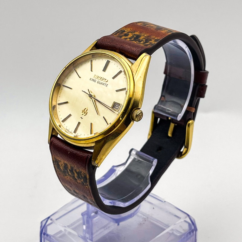 Seiko Seiko - King Quartz 時渦 (Tokuwa) – Time Vortex - No Reserve Price - 5855-8010 - Men - 1977 vintage watch - image 17