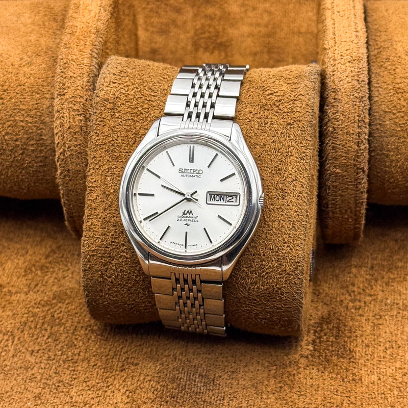 Seiko Seiko - Lord Matic Special 銀光 (Ginkō) – Silver Light - No reserve price - 5206-6060 - Men - 1971 vintage watch - image 2