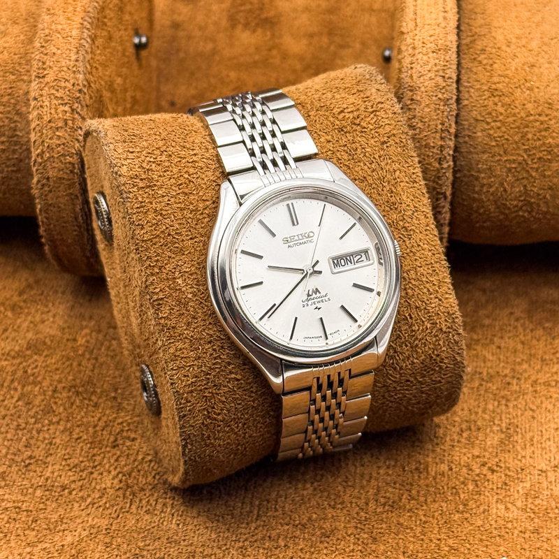 Seiko Seiko - Lord Matic Special 銀光 (Ginkō) – Silver Light - No reserve price - 5206-6060 - Men - 1971 vintage watch - image 5
