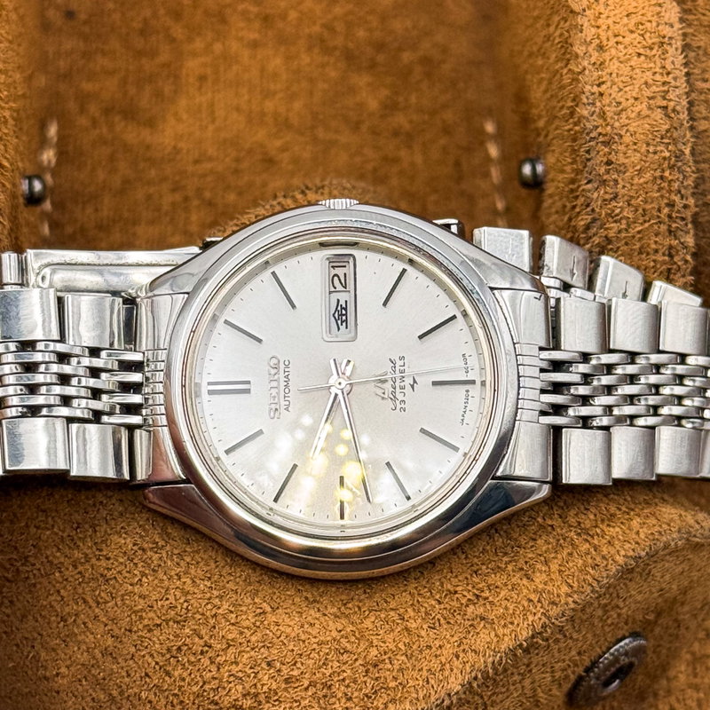Seiko Seiko - Lord Matic Special 銀光 (Ginkō) – Silver Light - No reserve price - 5206-6060 - Men - 1971 vintage watch - image 17