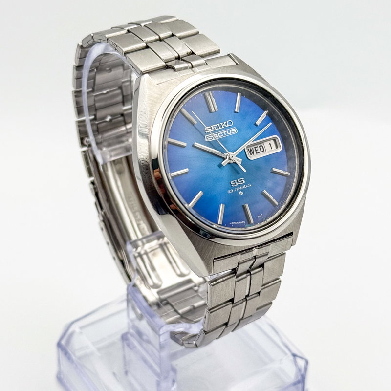 Seiko Seiko - Actus SS 静星 (Seisei) – Quiet Star - No Reserve Price - 6106-8670 - Men - 1974 vintage watch - image 3
