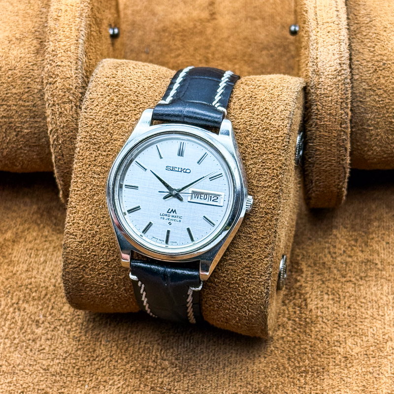 Seiko Seiko - Lord Matic 月帝 (Gekitei) – Moon Emperor - No reserve price - 5606-7070 - Men - 1969 vintage watch - image 12