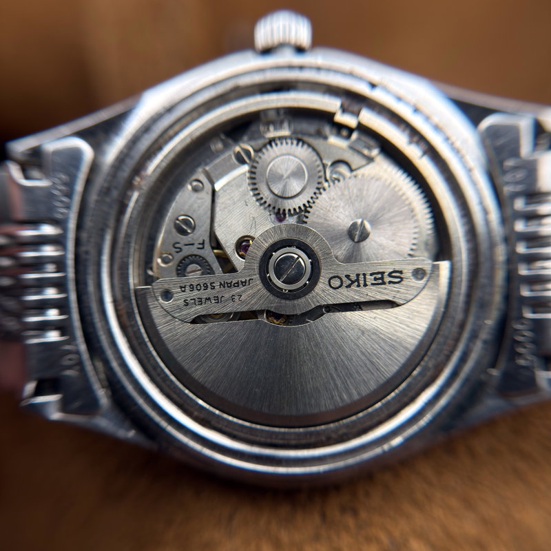 Seiko Seiko - LM "Green Starburst" 翠光 (Sui Kō) – Emerald Light - Ingen mindstepris - 5606-7071 - Men - 1972 vintage watch - image 15
