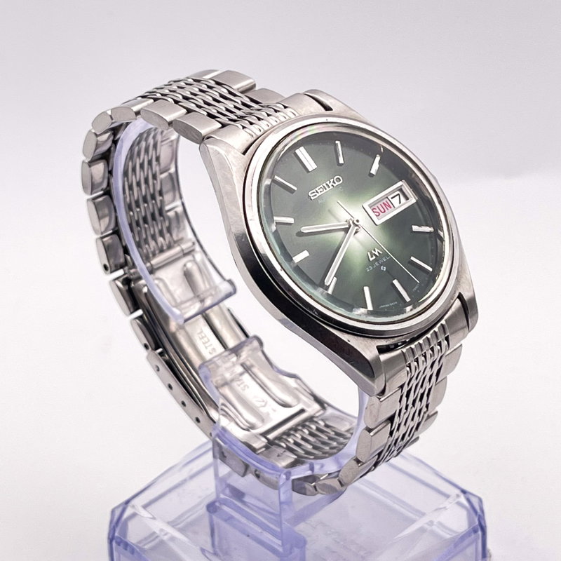 Seiko Seiko - LM "Green Starburst" 翠光 (Sui Kō) – Emerald Light - Ingen mindstepris - 5606-7071 - Men - 1972 vintage watch - image 18
