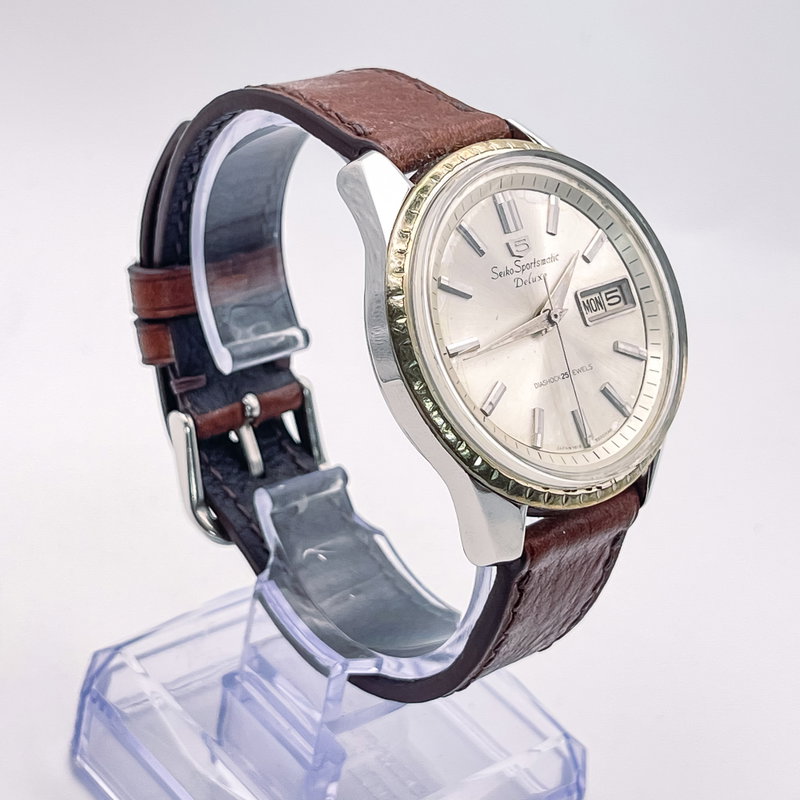 Seiko Seiko - Sportsmatic Deluxe 5 月白 (Gep-paku) – Moon-White - Ingen mindstepris - 7619-7050 - Men - 1965 vintage watch - image 4