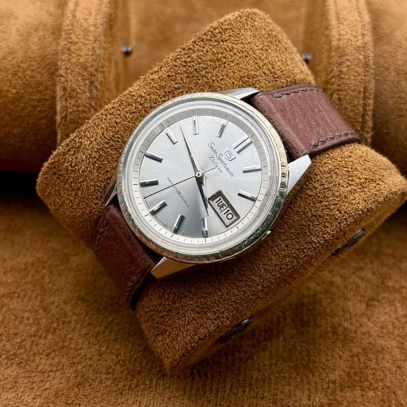 Seiko Seiko - Sportsmatic Deluxe 5 月白 (Gep-paku) – Moon-White - Ingen mindstepris - 7619-7050 - Men - 1965 vintage watch - image 10