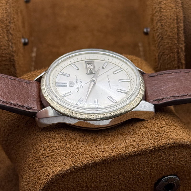 Seiko Seiko - Sportsmatic Deluxe 5 月白 (Gep-paku) – Moon-White - Ingen mindstepris - 7619-7050 - Men - 1965 vintage watch - image 16