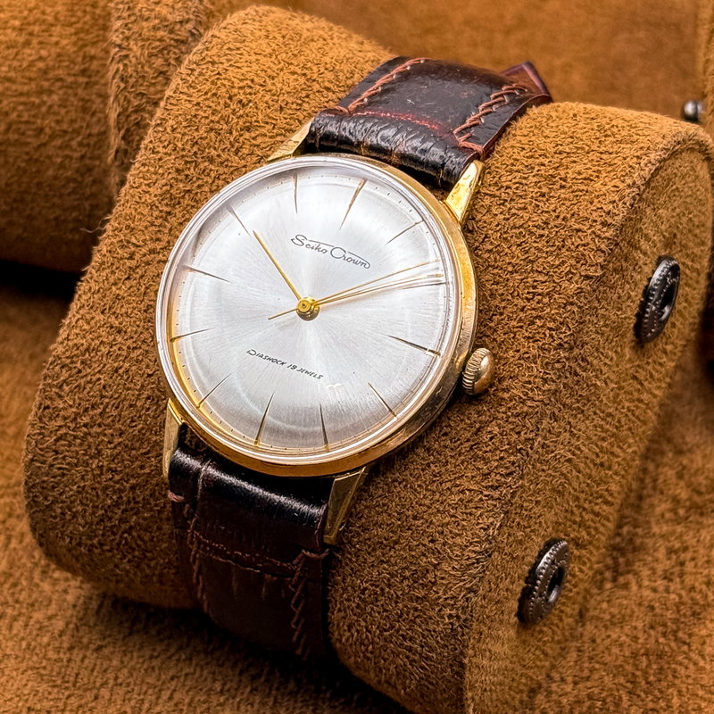 Seiko Seiko - Crown "Near-Mint" 金響 (Kinkyō) – Golden Echo - No Reserve Price - 15002 - Men - 1960-1969 vintage watch - image 3