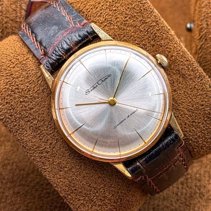 Seiko Seiko - Crown "Near-Mint" 金響 (Kinkyō) – Golden Echo - No Reserve Price - 15002 - Men - 1960-1969 vintage watch - image 6