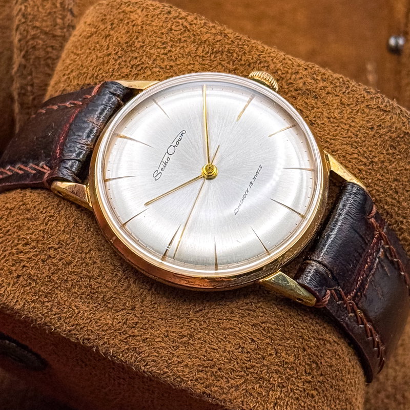 Seiko Seiko - Crown "Near-Mint" 金響 (Kinkyō) – Golden Echo - No Reserve Price - 15002 - Men - 1960-1969 vintage watch - image 10