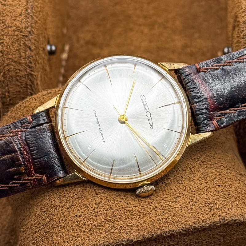 Seiko Seiko - Crown "Near-Mint" 金響 (Kinkyō) – Golden Echo - No Reserve Price - 15002 - Men - 1960-1969 vintage watch - image 13