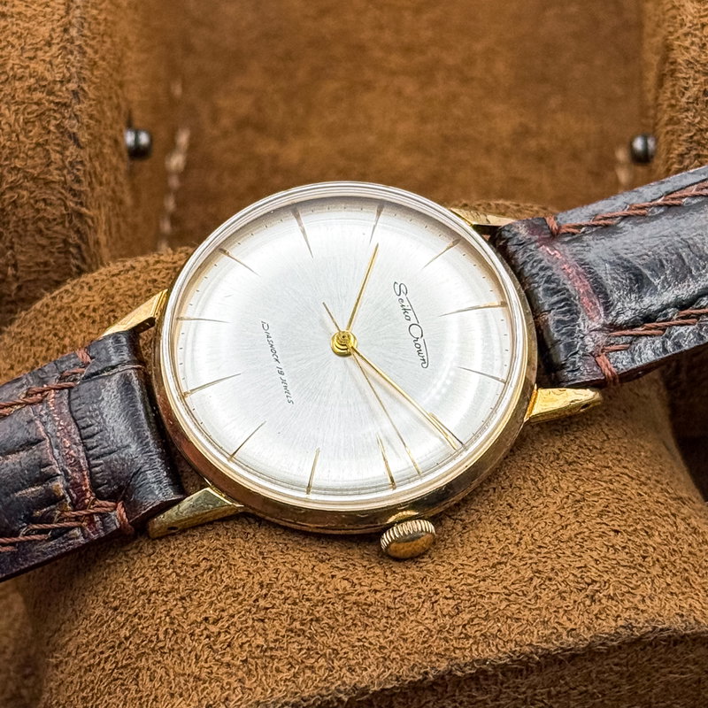 Seiko Seiko - Crown "Near-Mint" 金響 (Kinkyō) – Golden Echo - No Reserve Price - 15002 - Men - 1960-1969 vintage watch - image 14