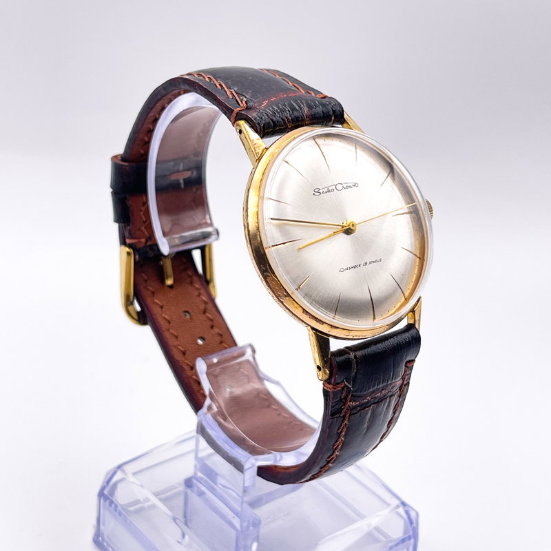 Seiko Seiko - Crown "Near-Mint" 金響 (Kinkyō) – Golden Echo - No Reserve Price - 15002 - Men - 1960-1969 vintage watch - image 21