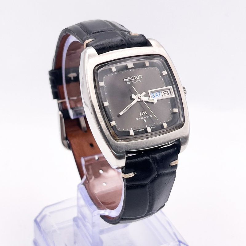 Seiko Seiko - LM "Noir Graphite" - No Reserve Price - 5606-5040 - Men - 1971 vintage watch - image 3